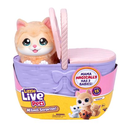 Shopkins Little Live Pets Mama Surprise S7 Kitty Playset