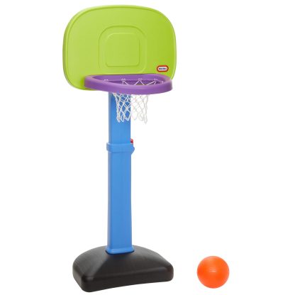 Little Tikes TotSports™ Easy Score Basketball Set – Purple/Green